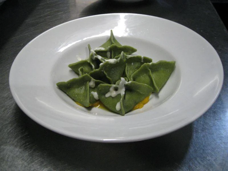 Fagotti verdi di caprino